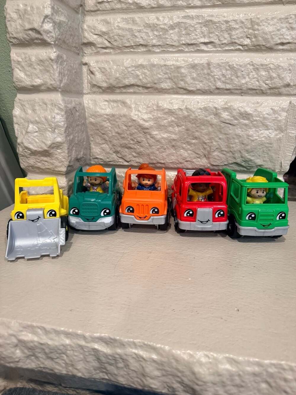 Fisher-Price Little People Wheelies Vehicle Set of 5